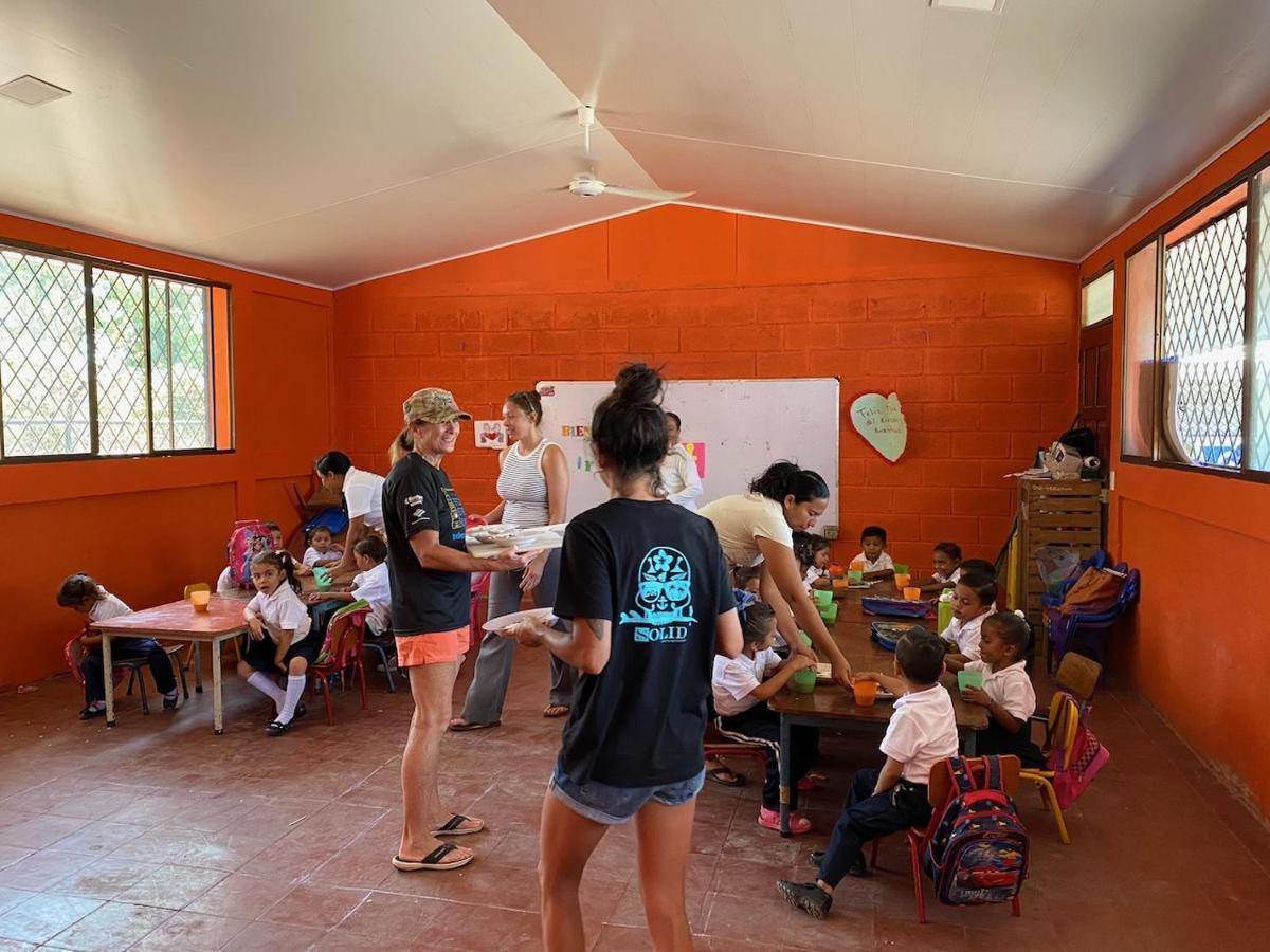 Solid Surf Camp Hostel Nicaragua Transito Exterior photo